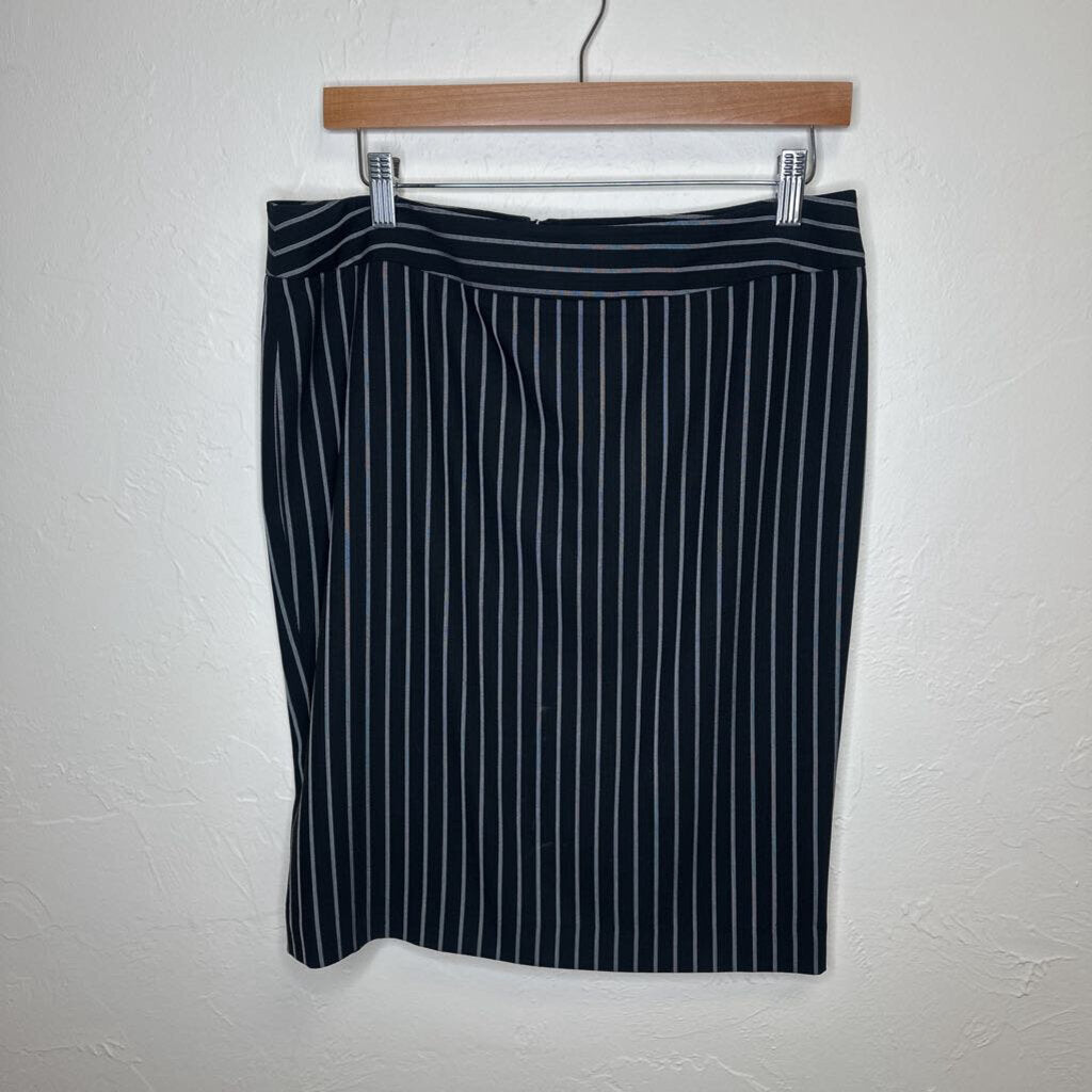 striped pencil skirt
