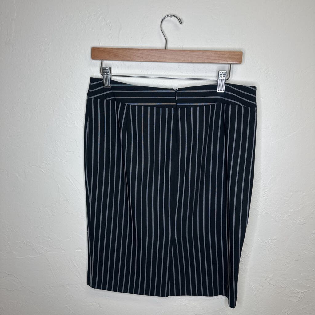 striped pencil skirt