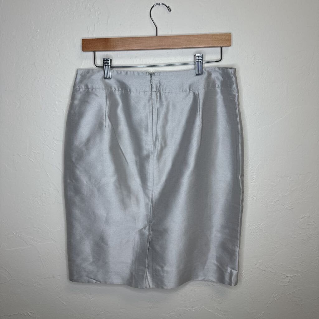 silver skirt