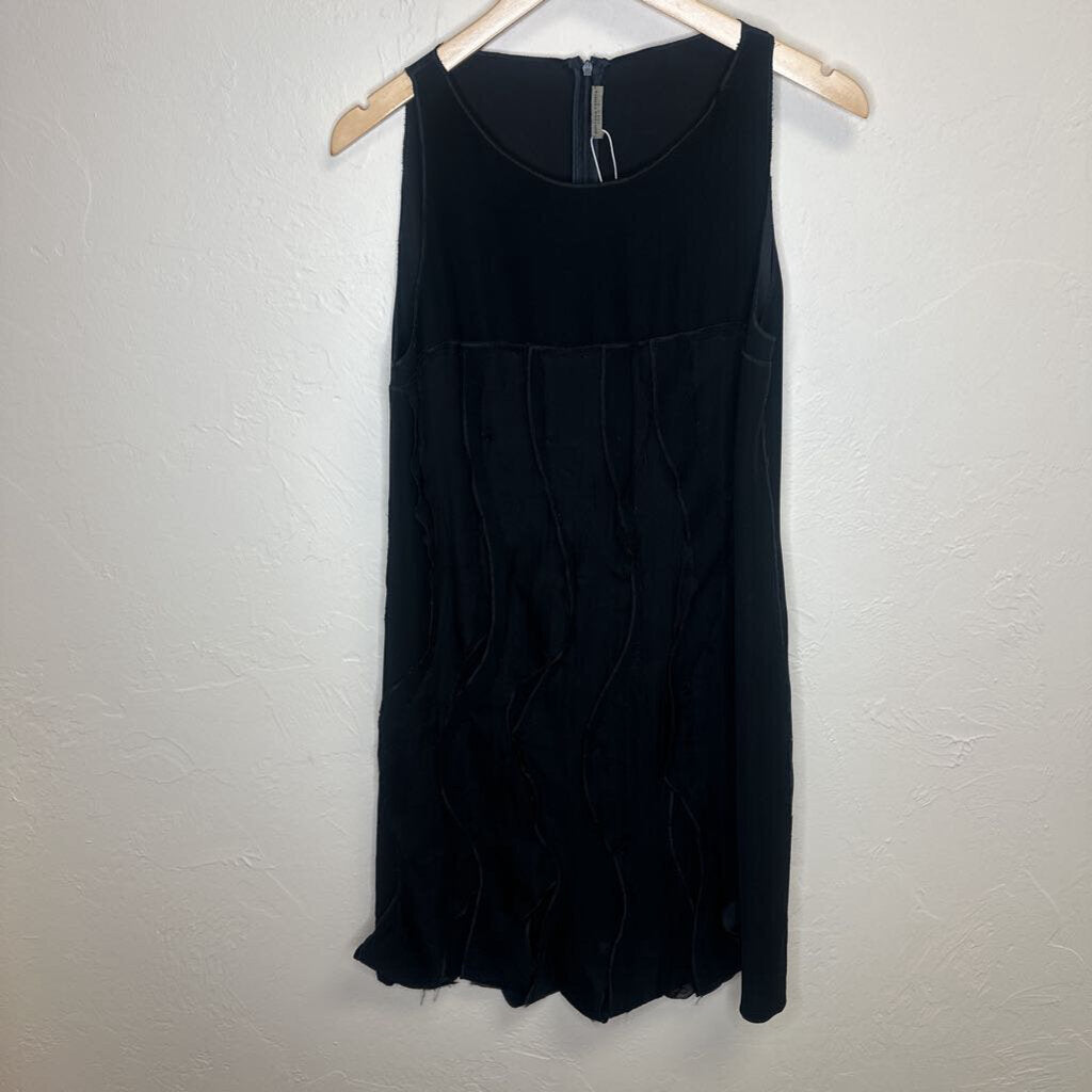 sleeveless with ruffle at bottom