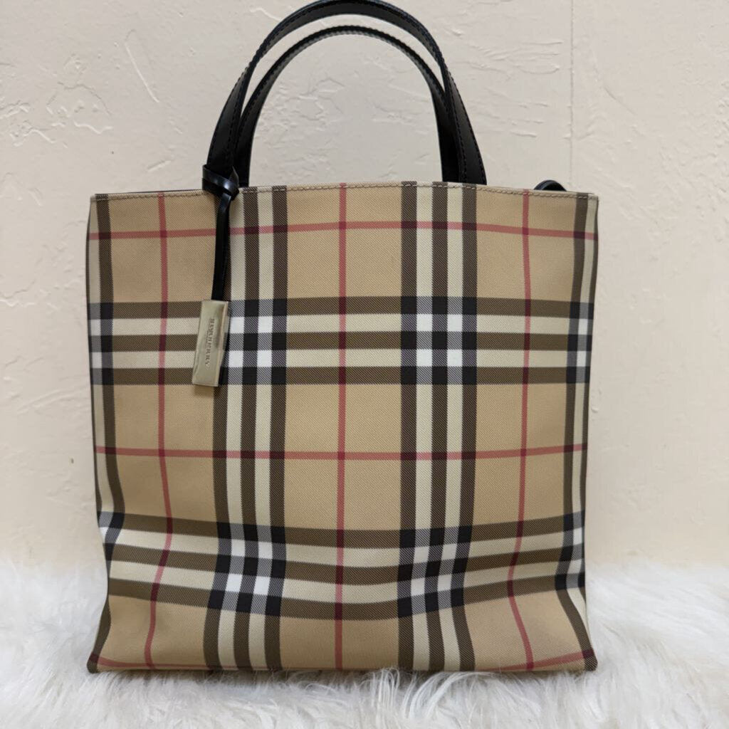 haymarket check tote