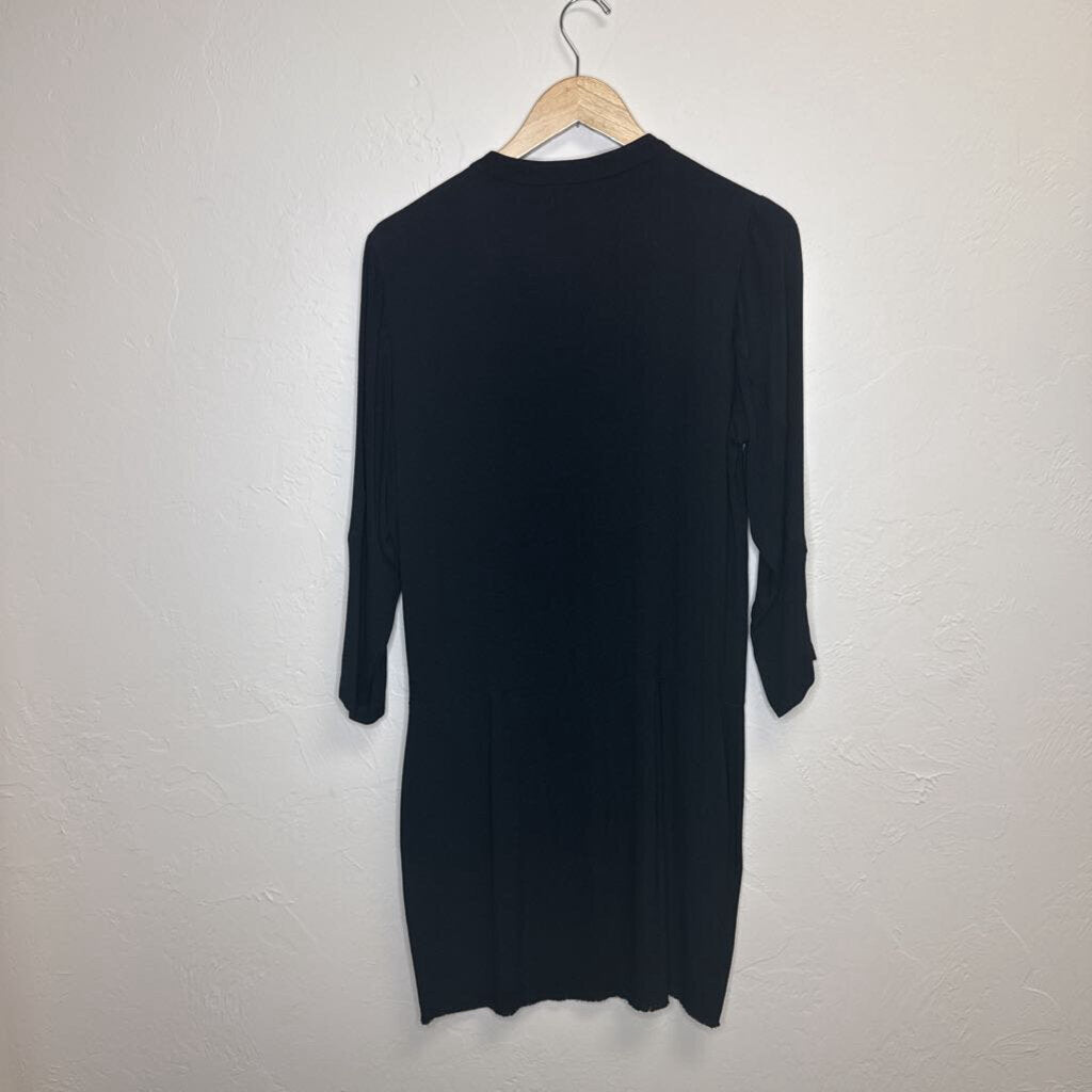 black cocktail dress