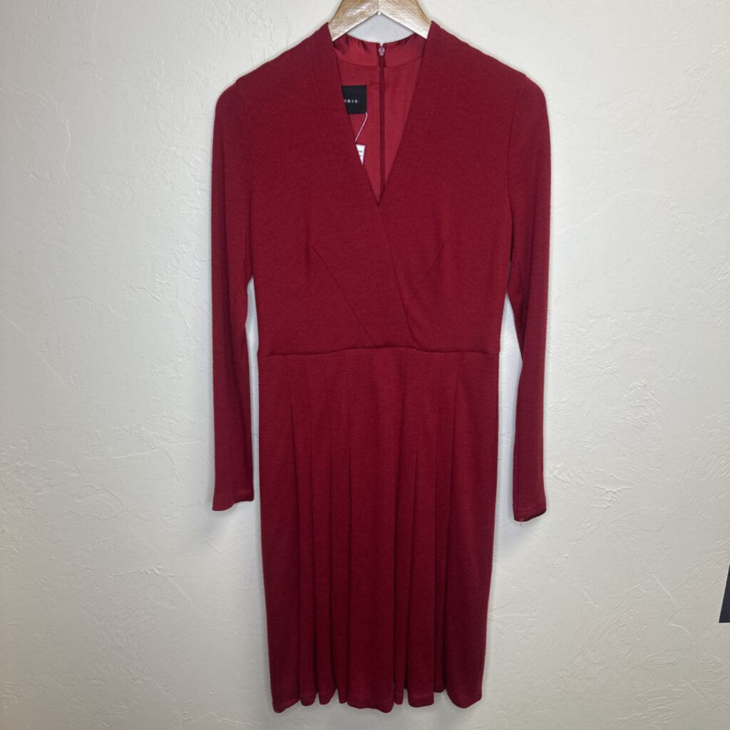 Red l/s dress