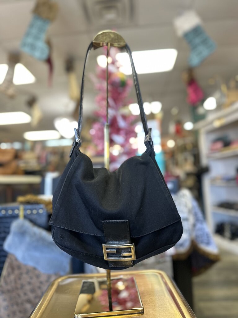 Black Neoprene Mamma Baguette