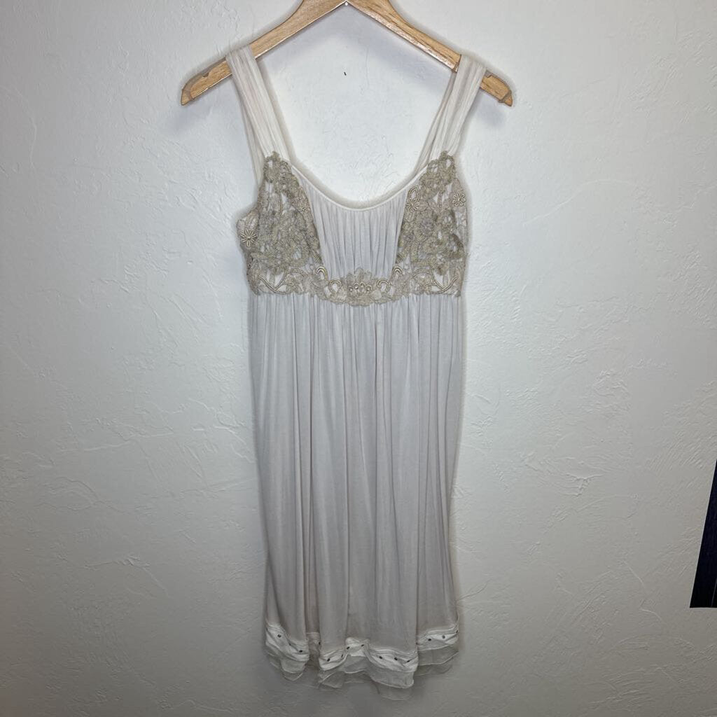 Ivory Chemise Cocktail Dress
