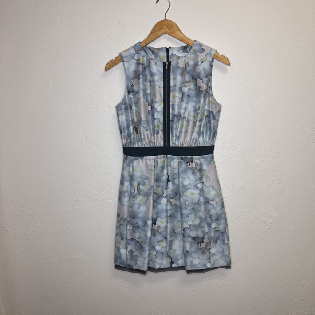 Floral Sleeveless Cocktail Dress