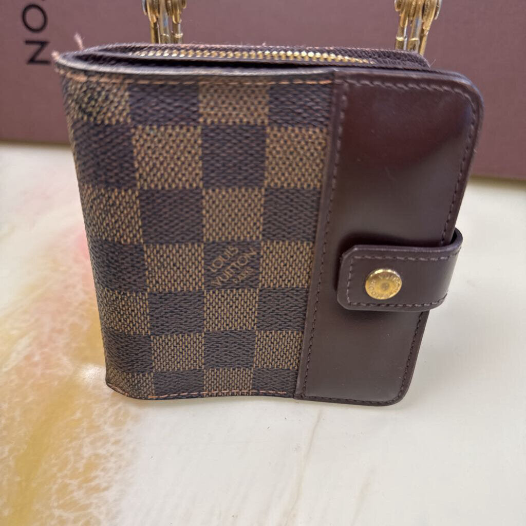 Damier Ebene Compact BiFold Wallet