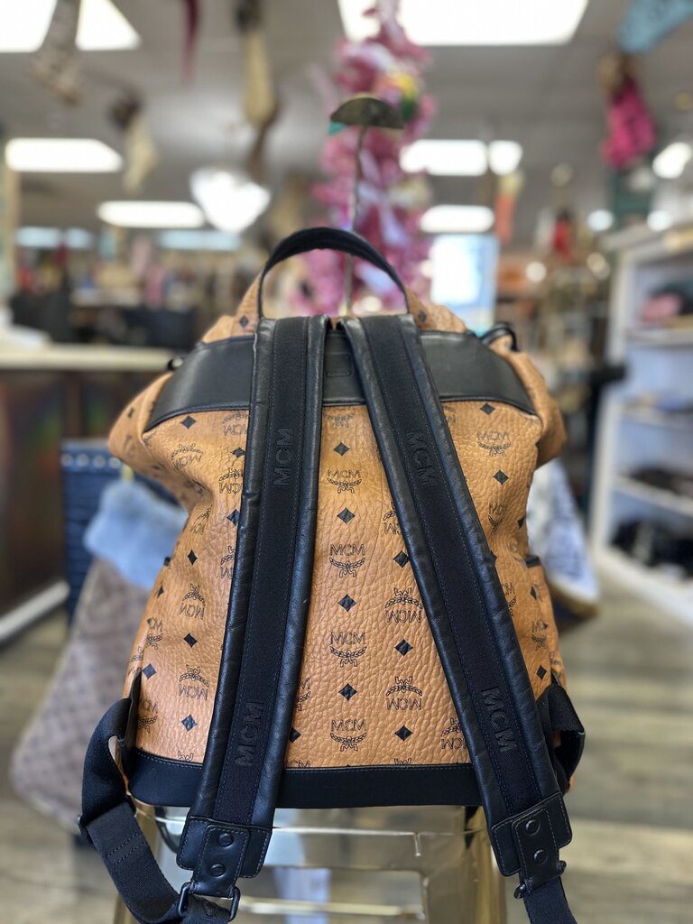 Tan Leather Brandenburg Backpack