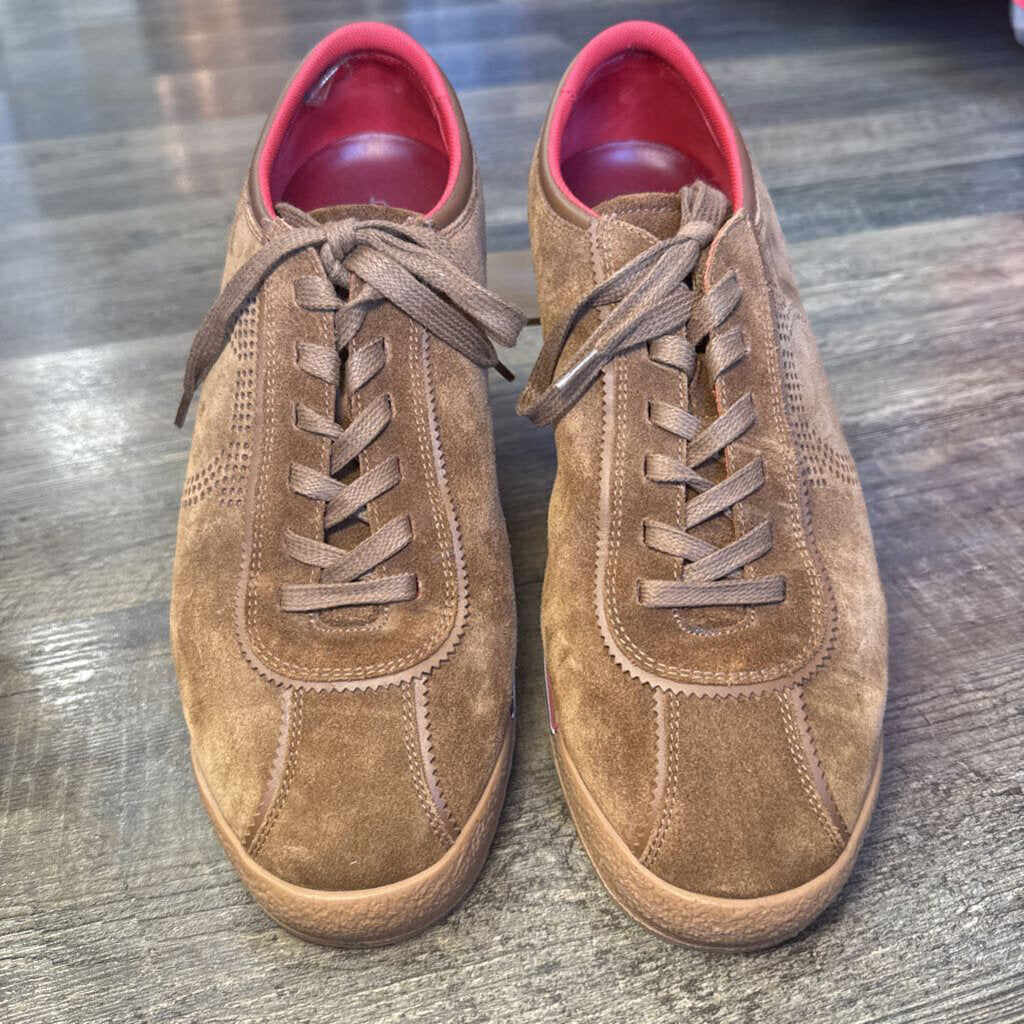 Brown Suede Sneakers