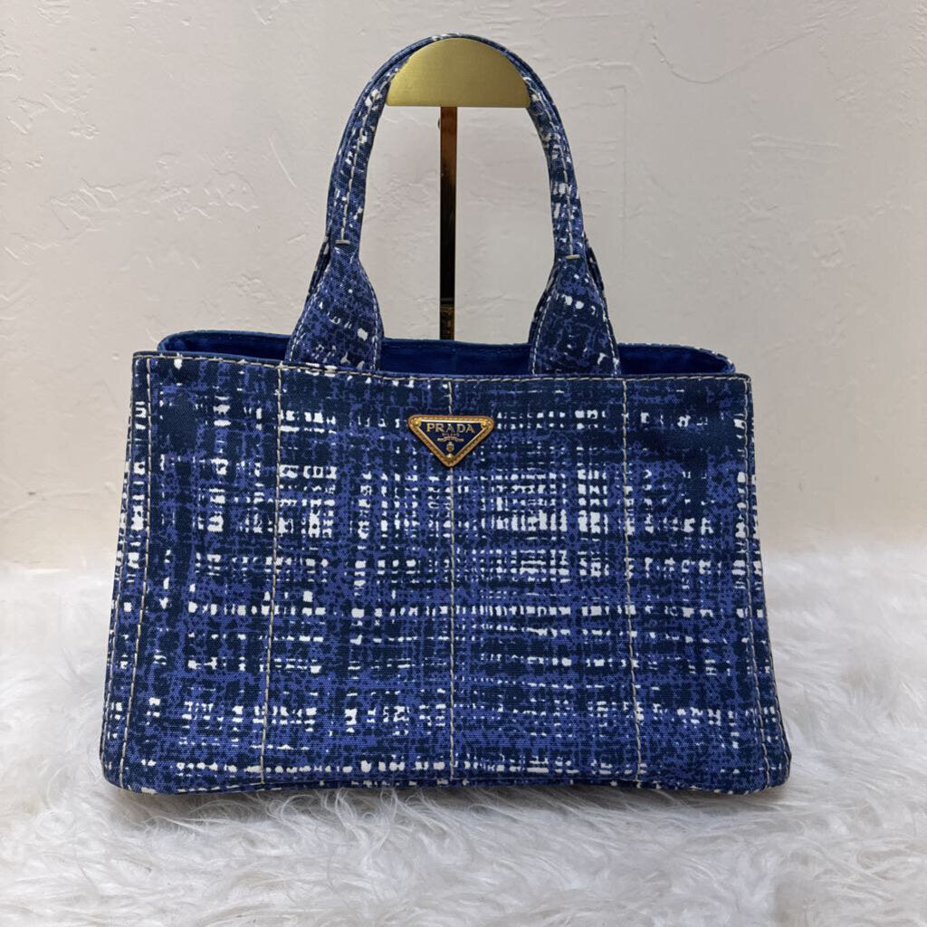 Large Blue Denim Canapa Tote
