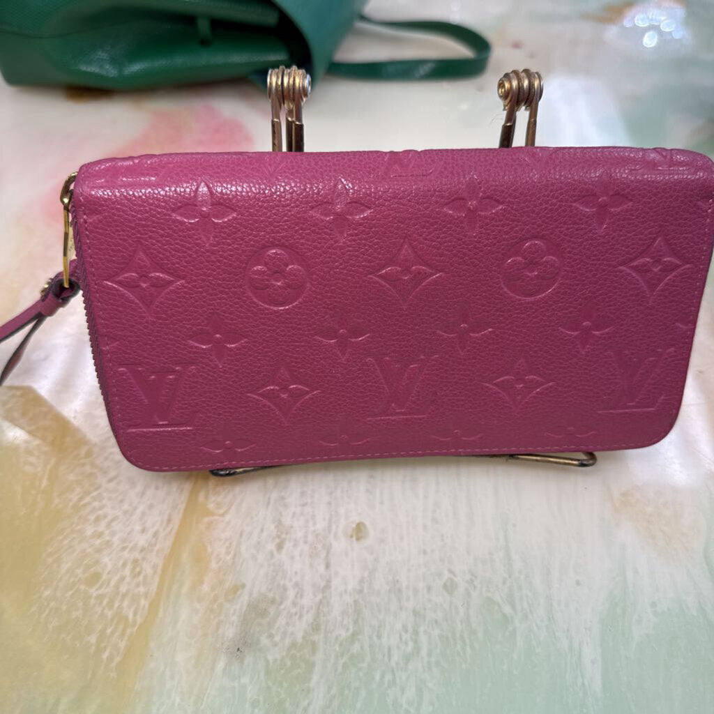 Monogram Empreinte Leather Zippy Clemence Wallet