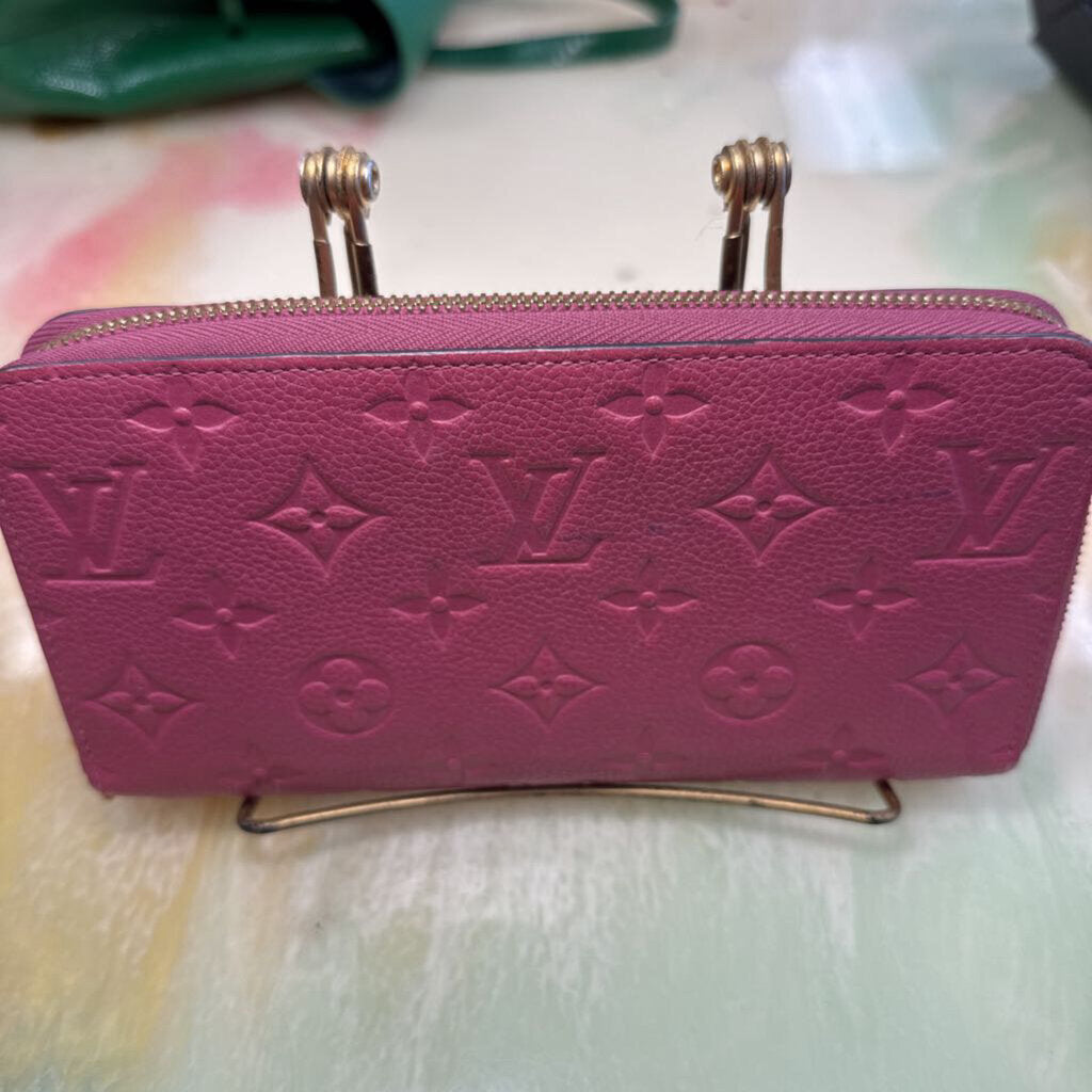 Monogram Empreinte Leather Zippy Clemence Wallet