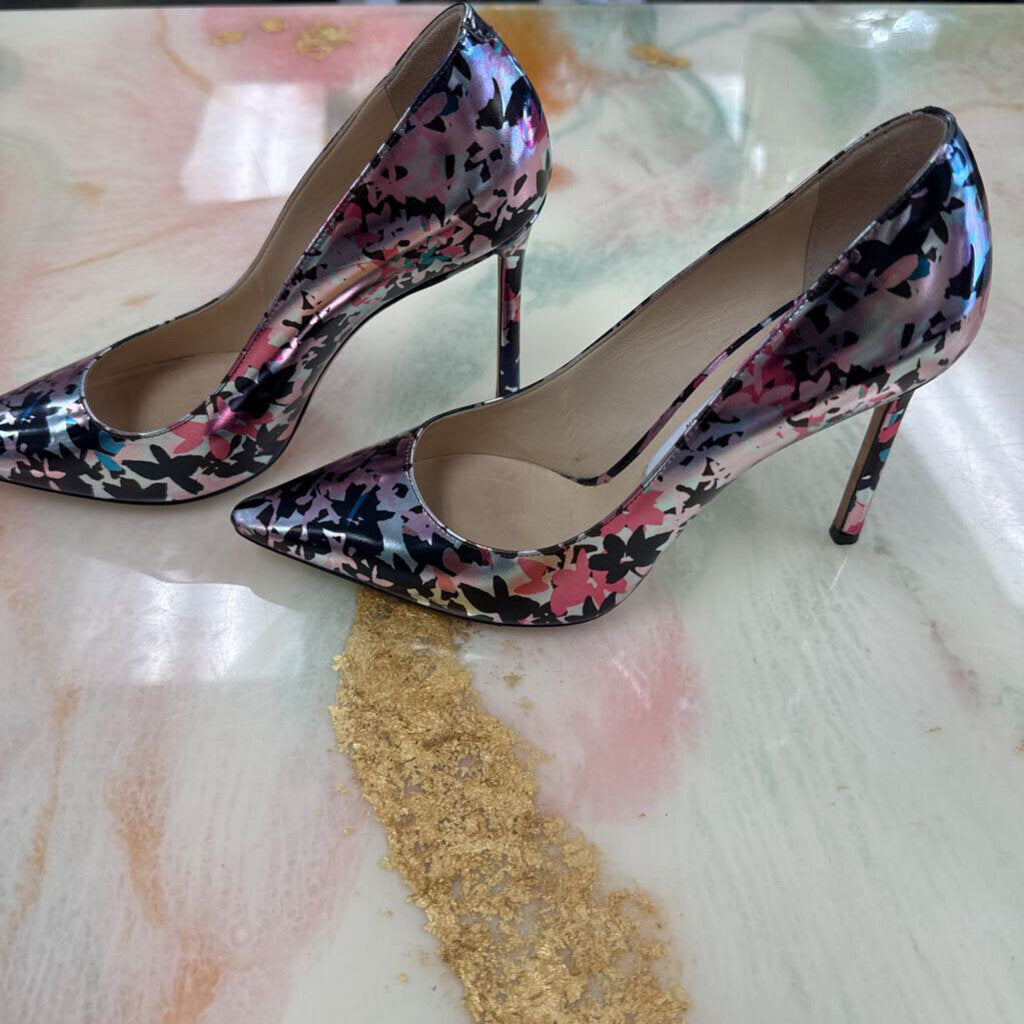 Metallic Floral Pumps