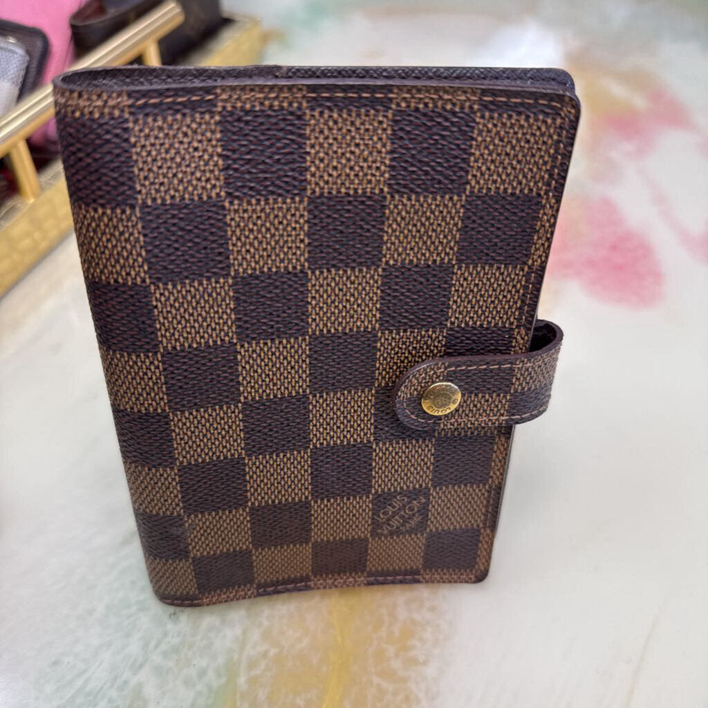 Damier Ebene Small Ring Agenda