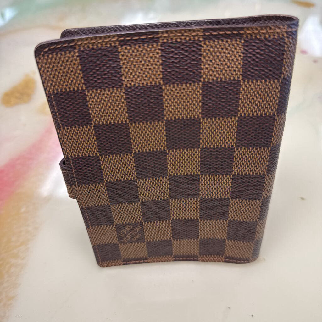 Damier Ebene Small Ring Agenda