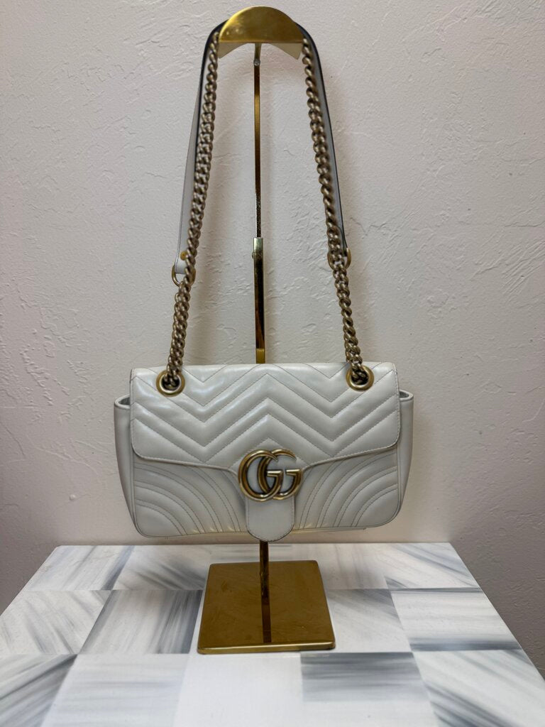 Ivory Marmont Matelasse Shoulder