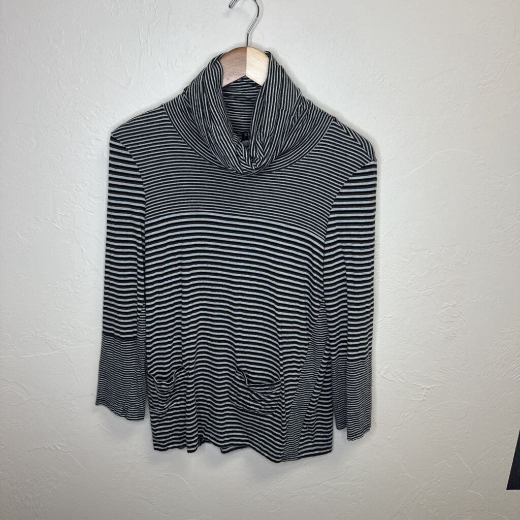 Striped Turtleneck