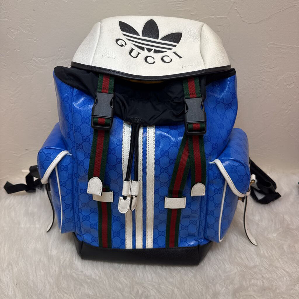 x Adidas Blue GG Imprime Backpack