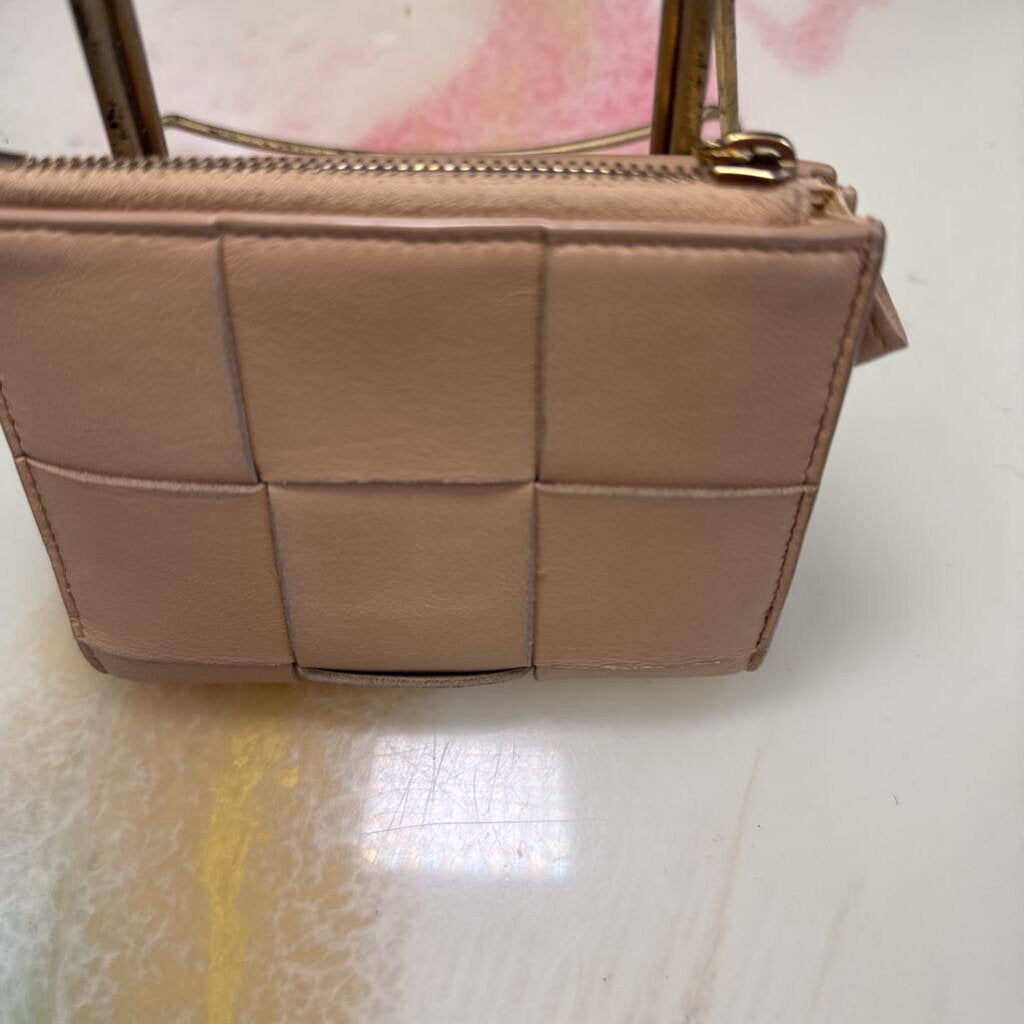 Leather Intrecciato Bifold Wallet