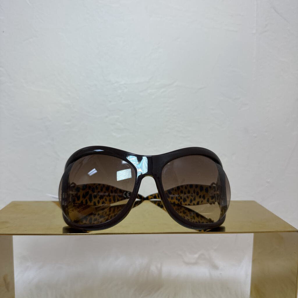 Oversize Brown Sunglasses