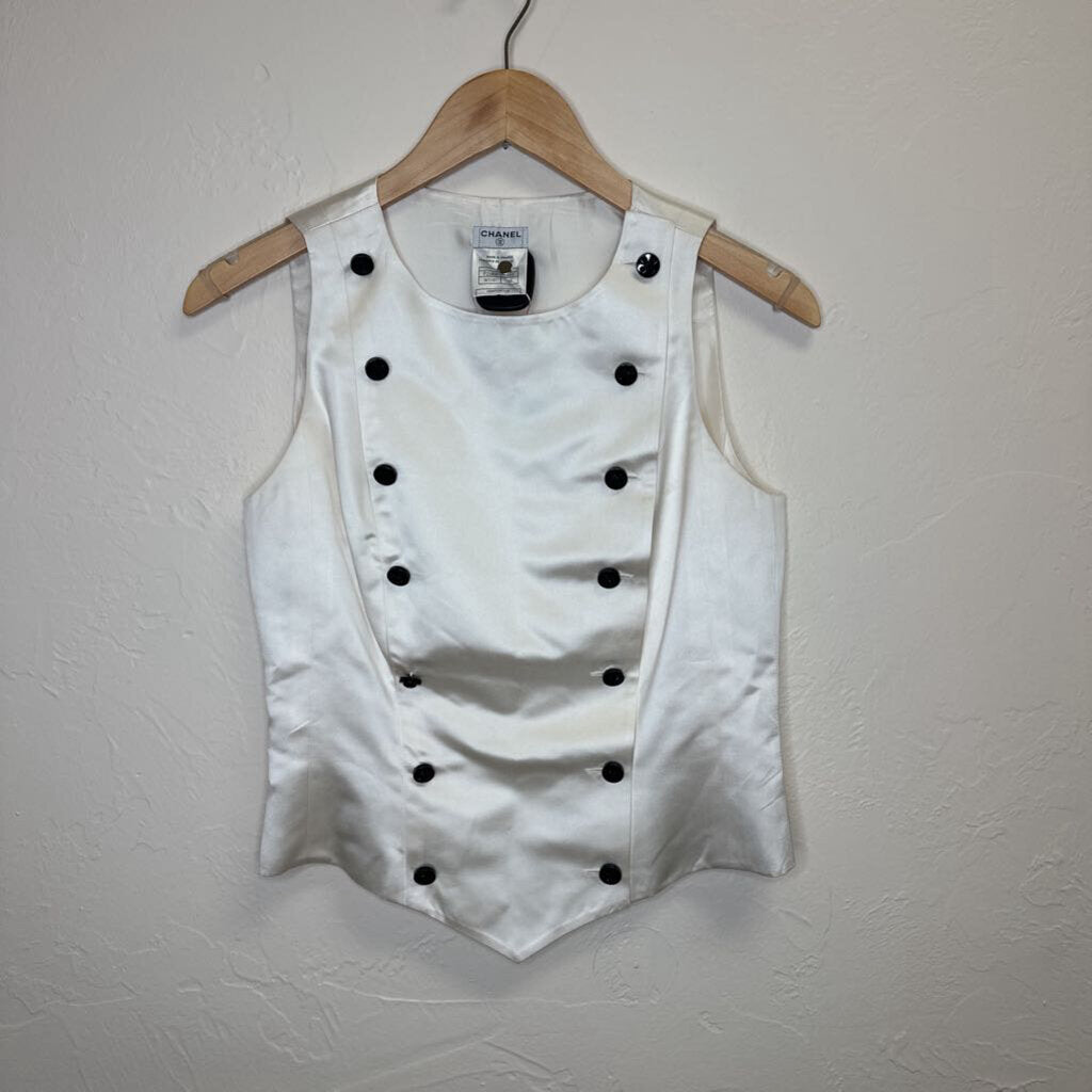 Silk Vest 2006 by Karl Lagerfeld