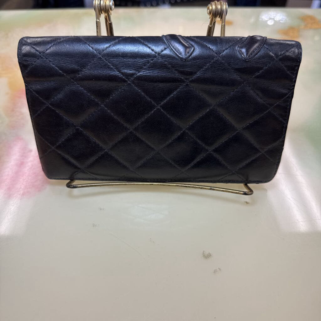 Black Cambon Bifold Wallet