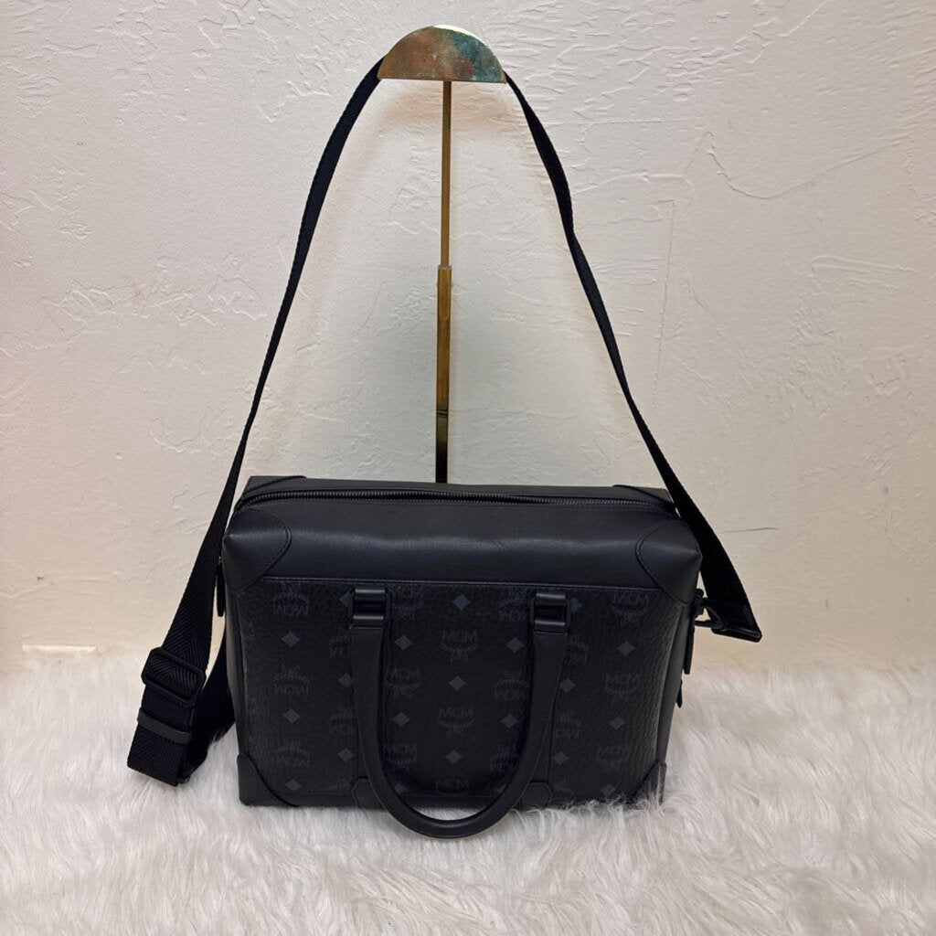 Visetos Black Medium Soft Berlin Tote