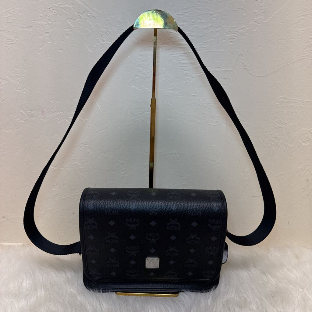 Visetos Black Medium Messenger Bag