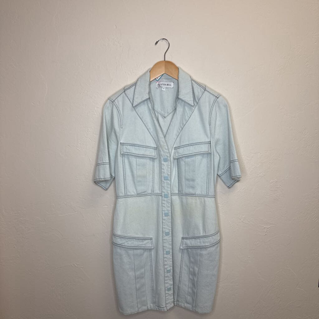 Denim Midi Button-up