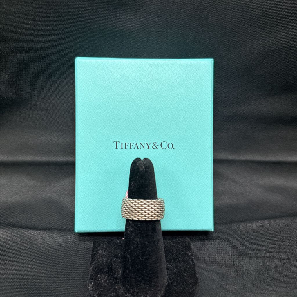 Somerset RIng Mesh Weave Ring