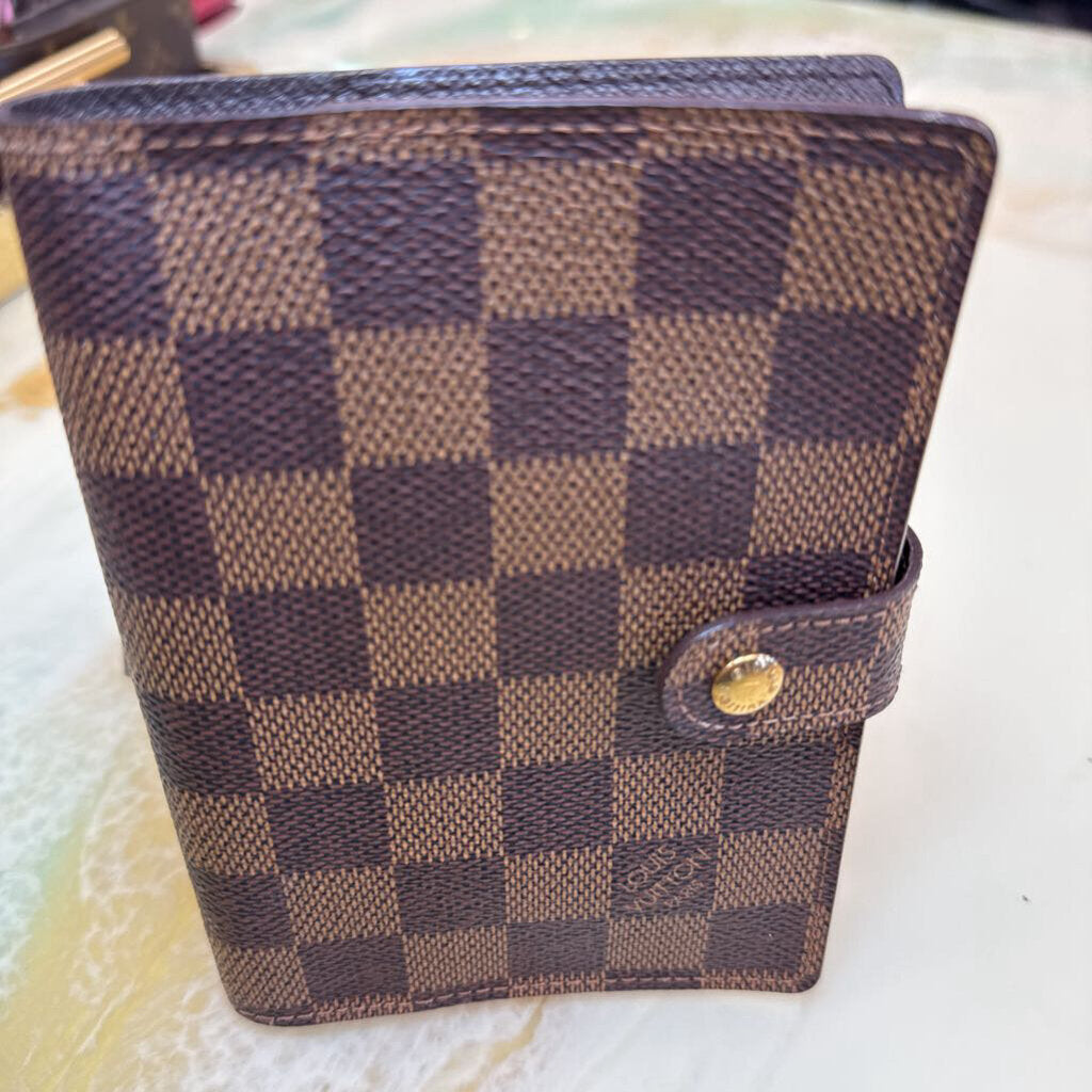 Damier Ebene Small Ring Agenda