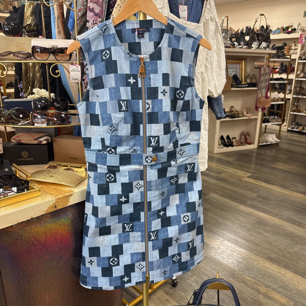 2020 Damier Denim Dress
