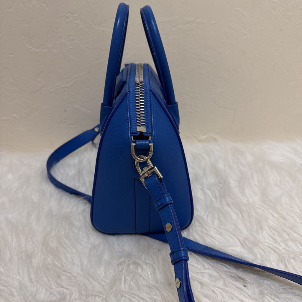 Givenchy Blue Leather Handbag
