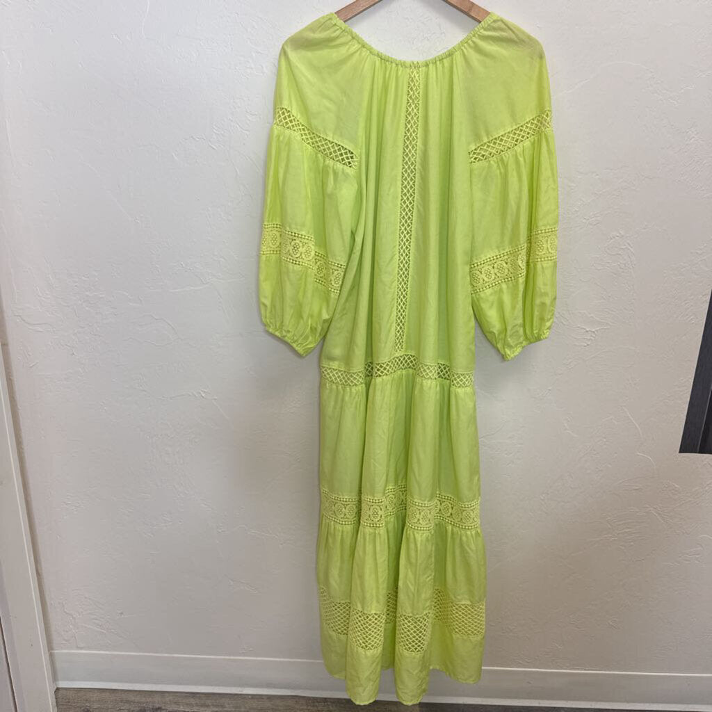 Lime Green Beach Dress NWT