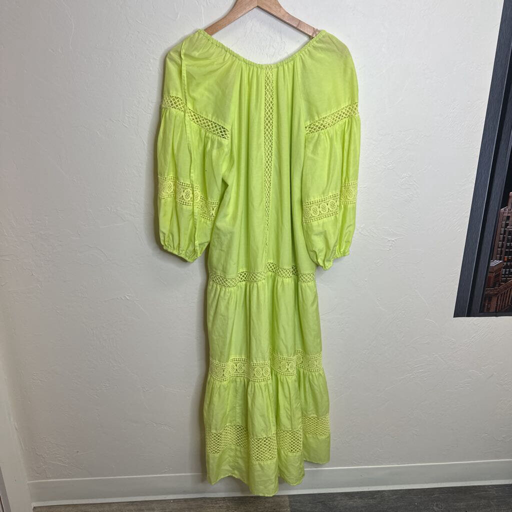 Lime Green Beach Dress NWT