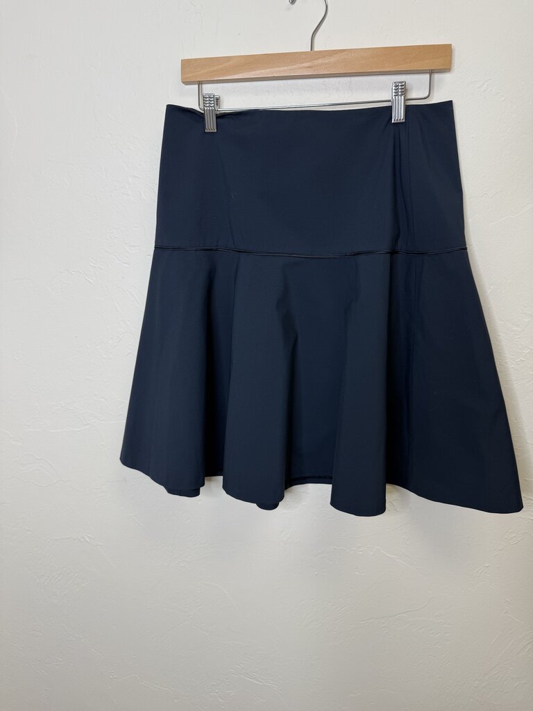 Navy Midi Skirt