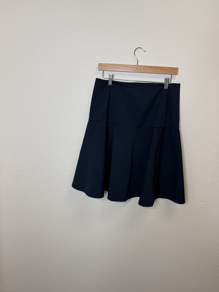 Navy Midi Skirt