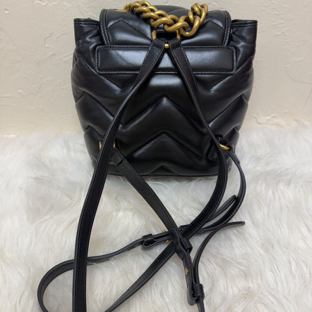 Gucci Black Quilted Leather Bag