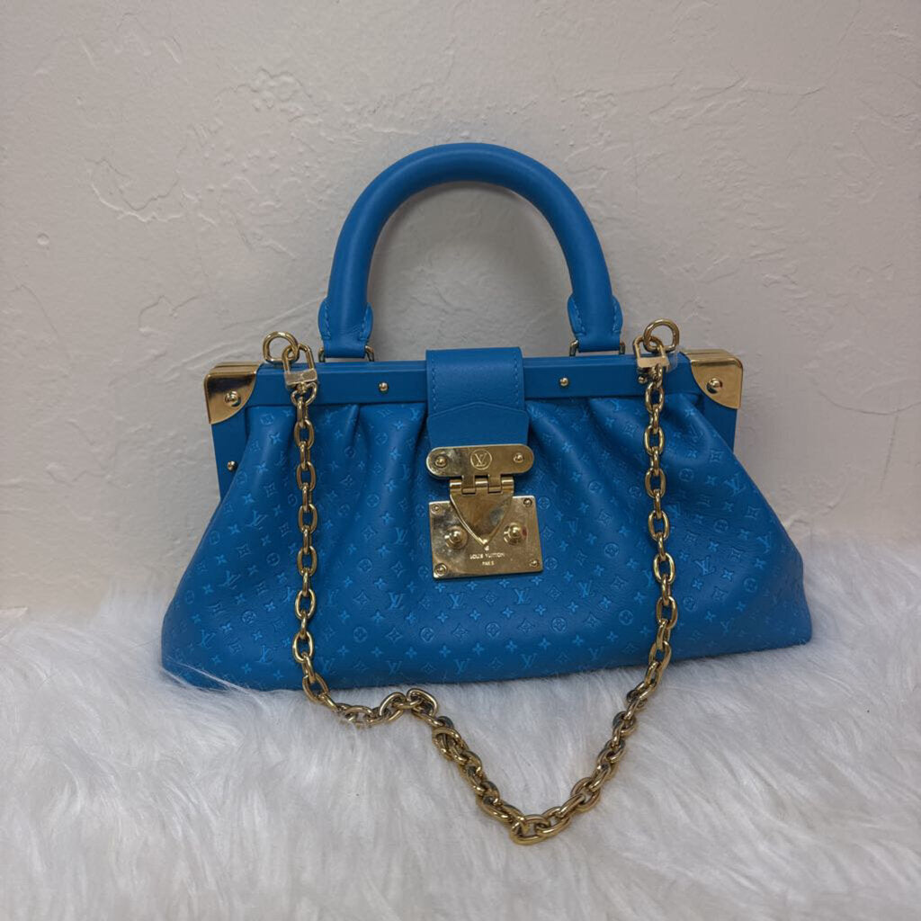 Louis Vuitton Blue Handbag