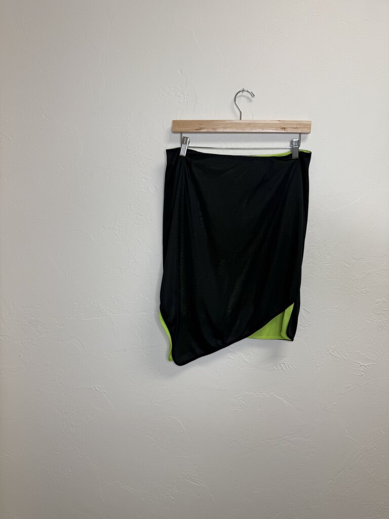 Black/Neon Skirt Set