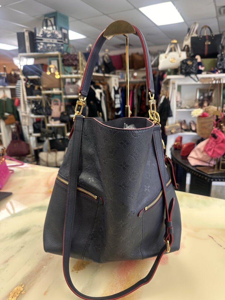 Navy Monogram Empreinte Melia