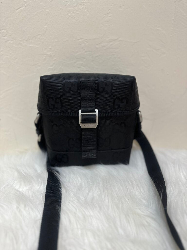 Off The Grid GG Monogram Nylon Messenger Bag