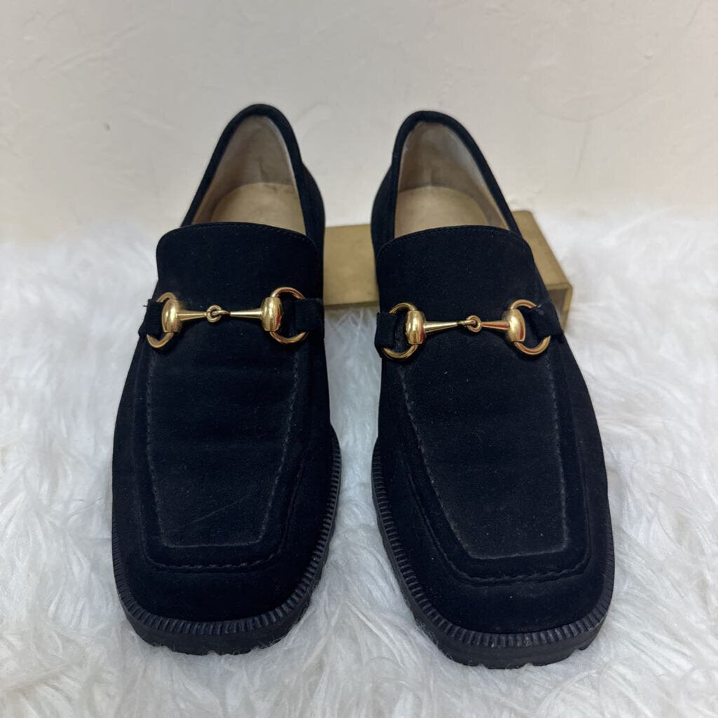 Horsebit Accent Suede Loafer