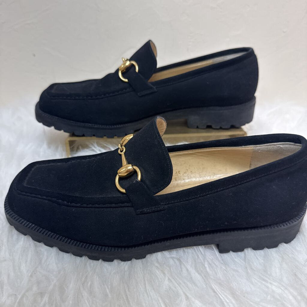 Horsebit Accent Suede Loafer