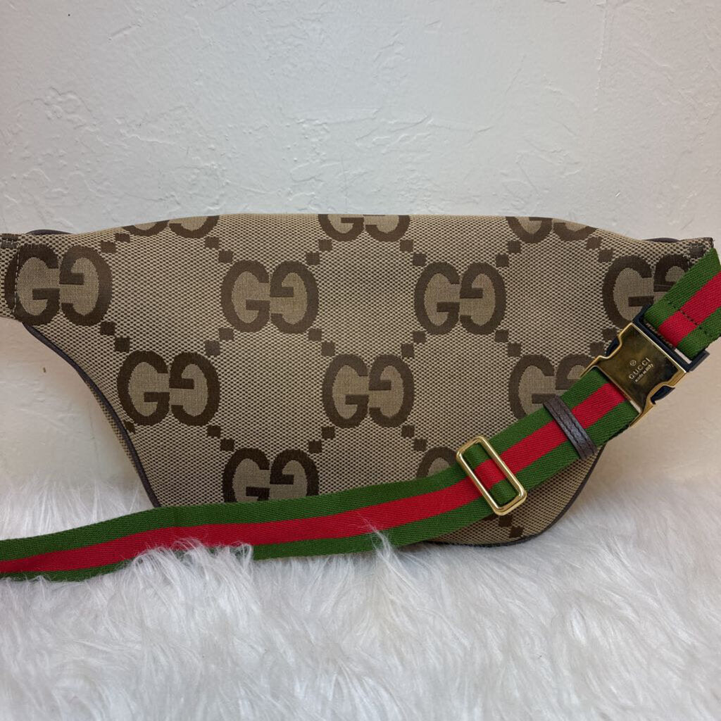 Jumbo GG Canvas Belt Bag