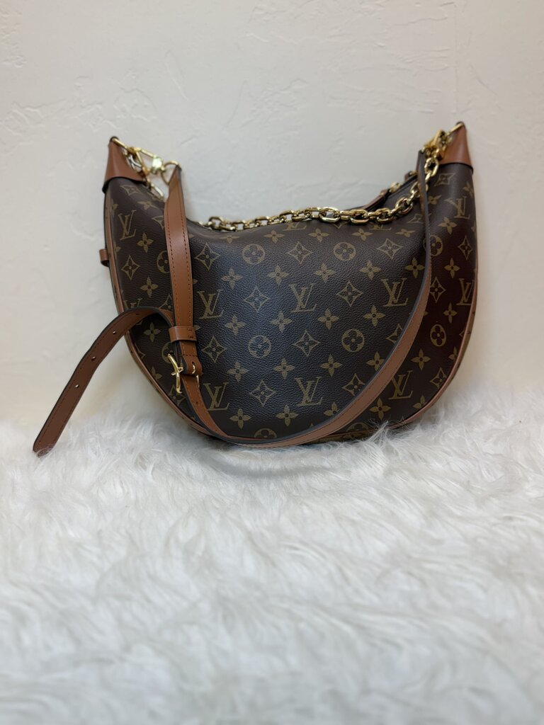 Louis Vuitton Brown Monogram Hobo Bag