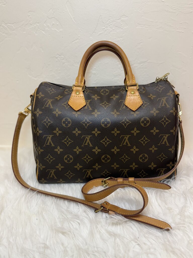 Monogram Speedy 30 Bandoliere