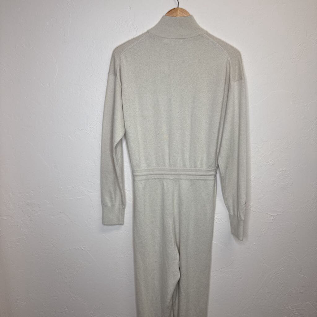 Ivory Longsleeve Jumpsuit