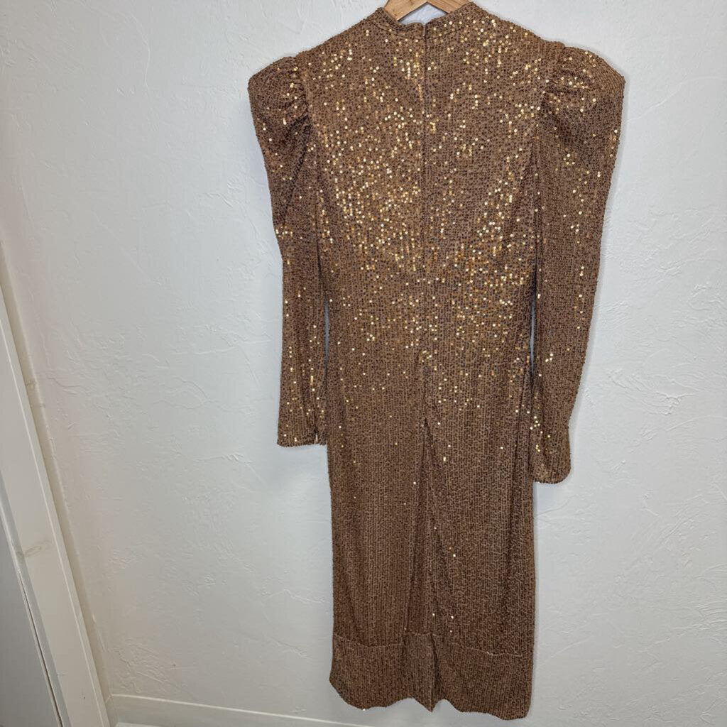 Sequin LS Dress