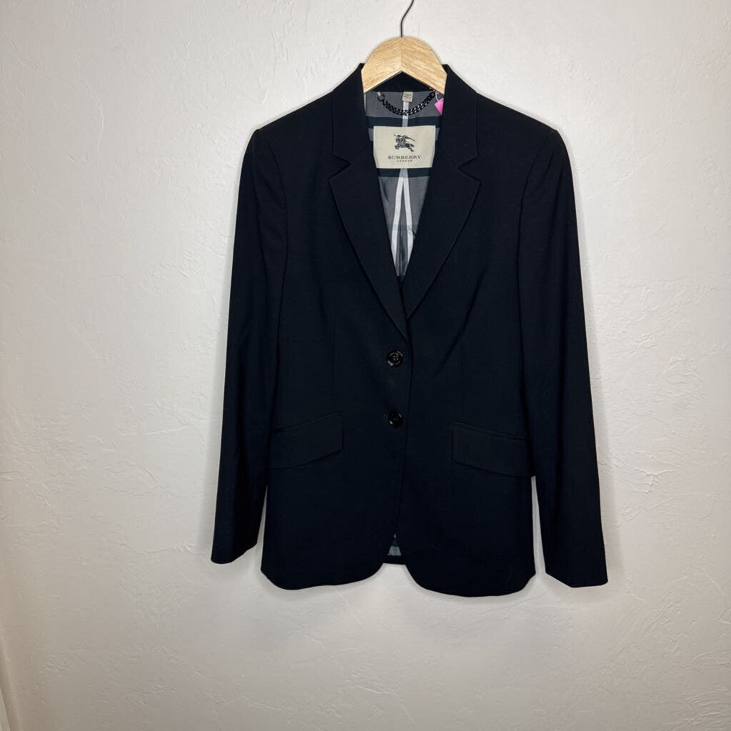 Black Wool Blazer